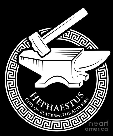 hermes is the god of what|what is hephaestus symbol.